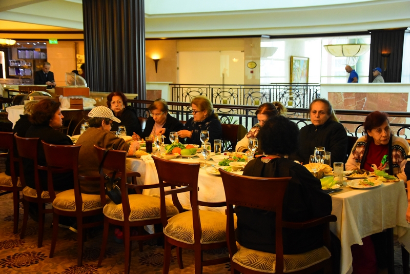 Hilton Beirut Metropolitan Palace's Christmas lunch for the elderly people